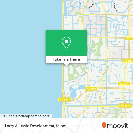 Mapa de Larry A Lewis Development