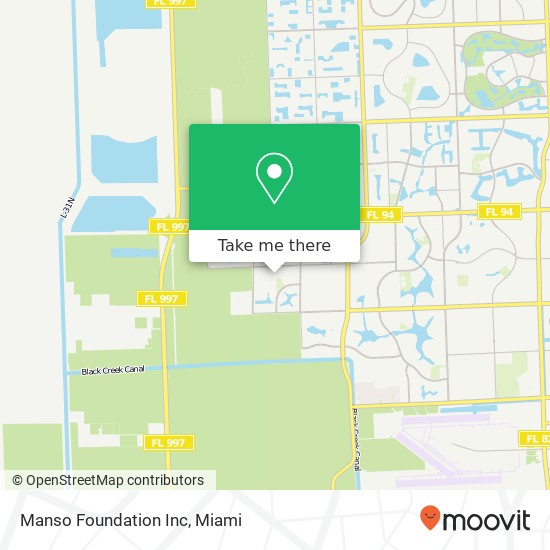 Manso Foundation Inc map