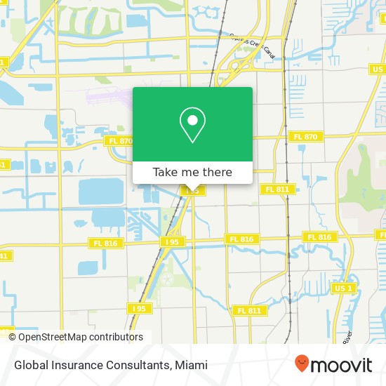Global Insurance Consultants map
