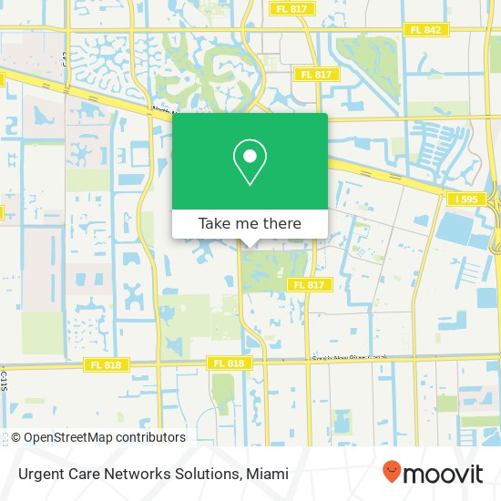 Urgent Care Networks Solutions map