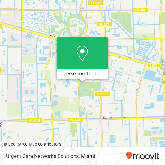 Mapa de Urgent Care Networks Solutions