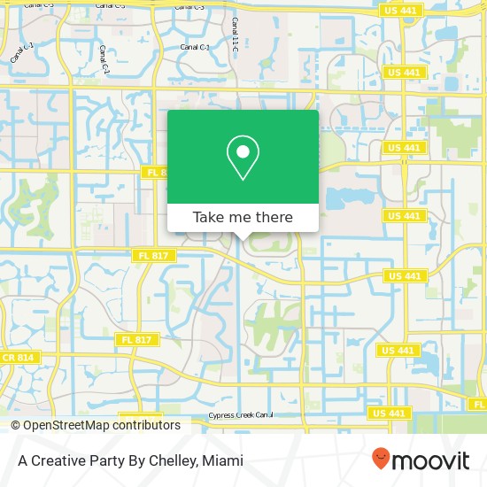 A Creative Party By Chelley map