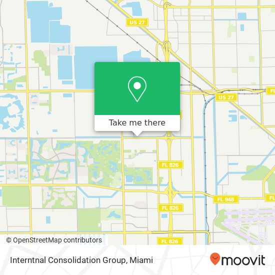 Mapa de Interntnal Consolidation Group