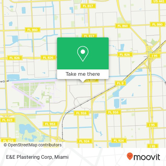 Mapa de E&E Plastering Corp
