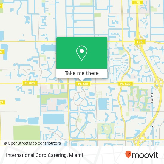 Mapa de International Corp Catering