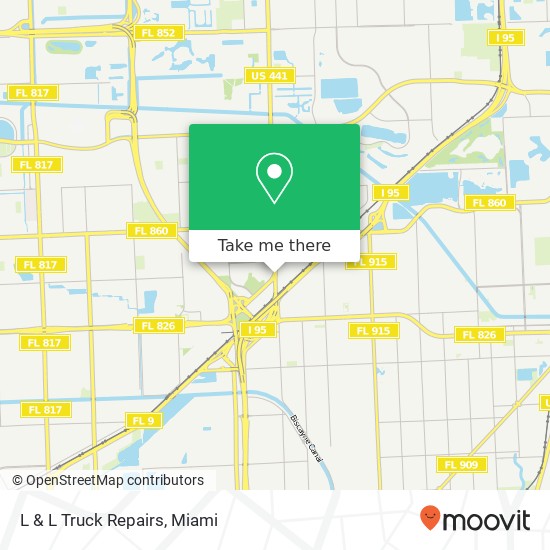 L & L Truck Repairs map