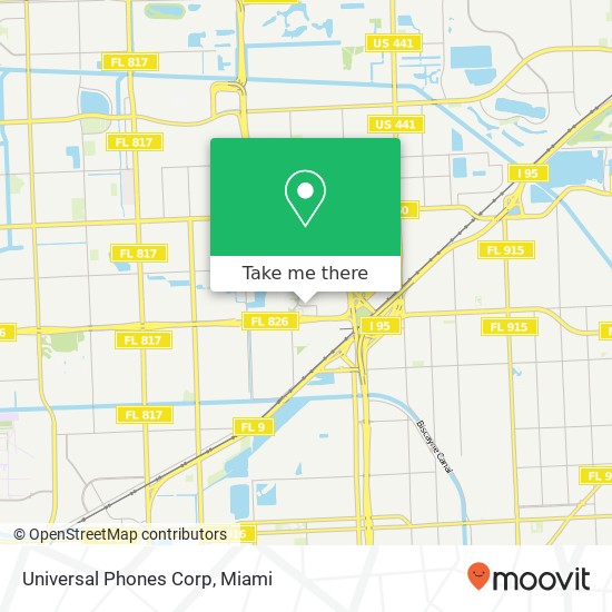 Universal Phones Corp map