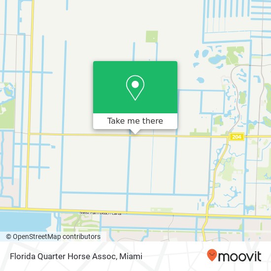 Florida Quarter Horse Assoc map