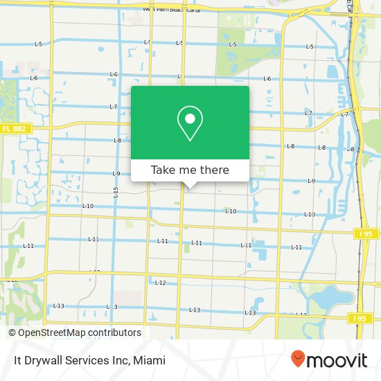 Mapa de It Drywall Services Inc