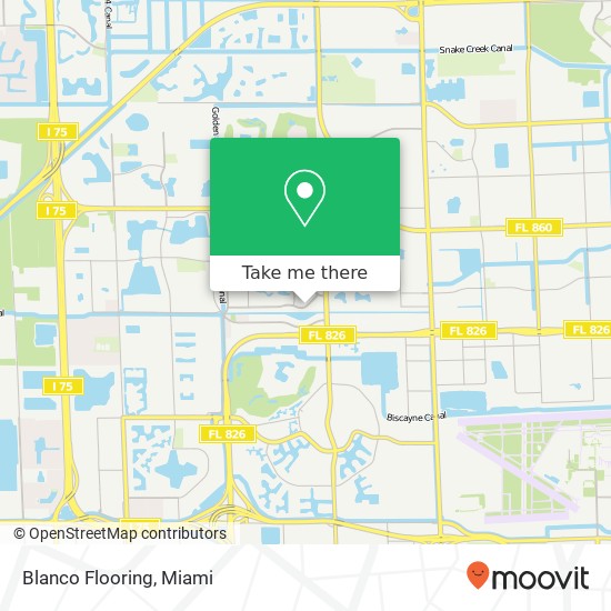 Blanco Flooring map