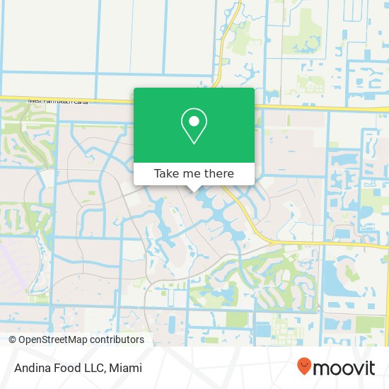 Andina Food LLC map