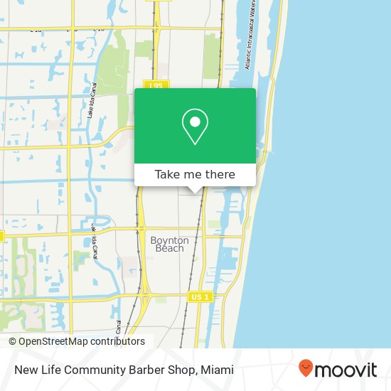 Mapa de New Life Community Barber Shop