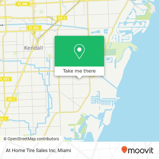 At Home Tire Sales Inc map