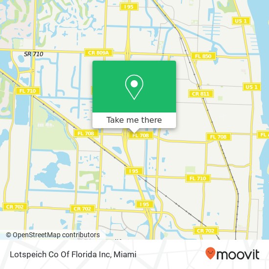 Lotspeich Co Of Florida Inc map