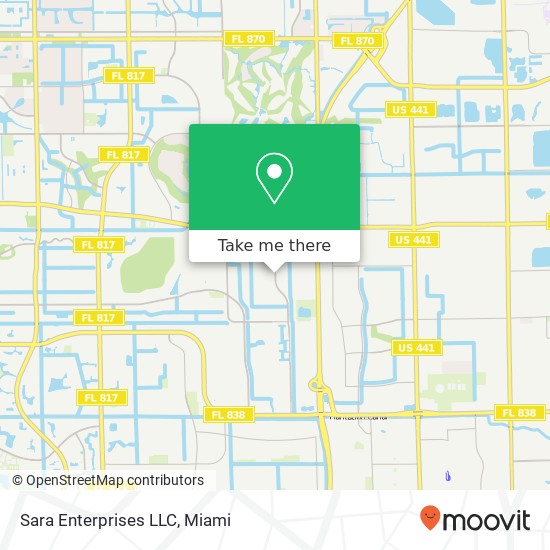 Sara Enterprises LLC map