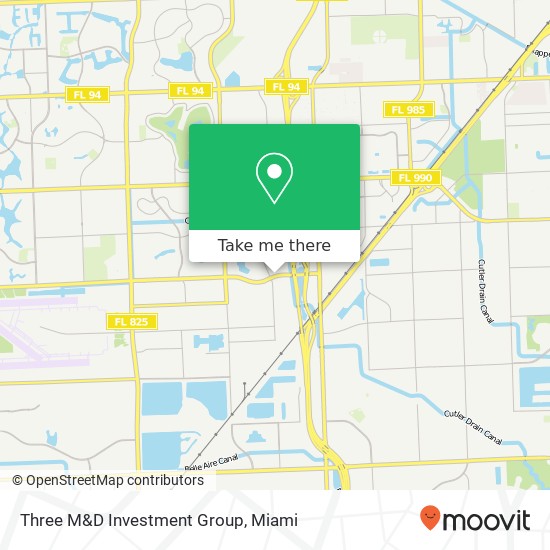 Mapa de Three M&D Investment Group