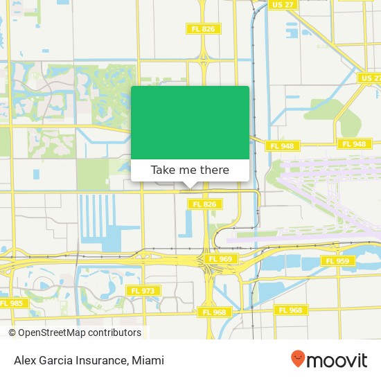 Mapa de Alex Garcia Insurance