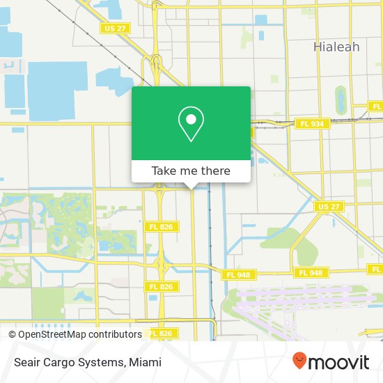 Mapa de Seair Cargo Systems