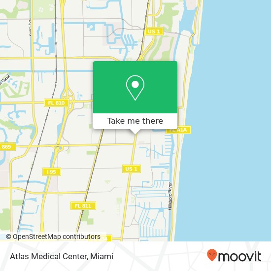 Atlas Medical Center map