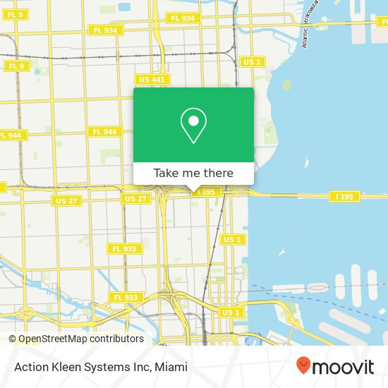 Action Kleen Systems Inc map