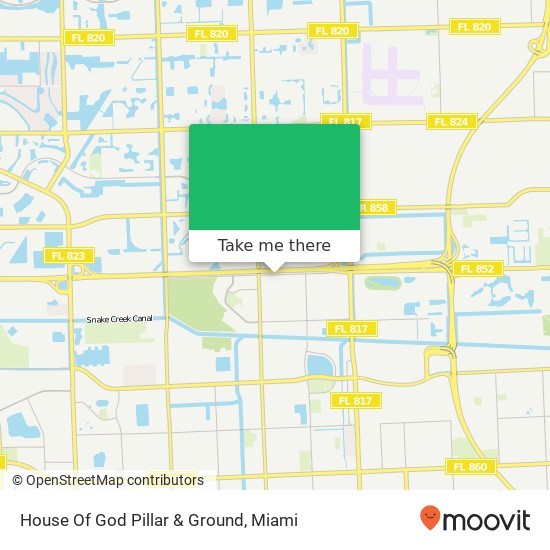 Mapa de House Of God Pillar & Ground