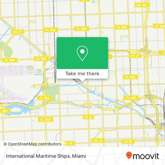 International Maritime Ships map