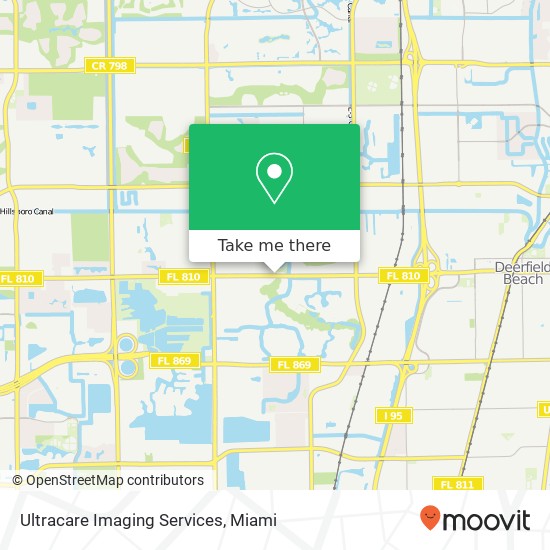 Ultracare Imaging Services map