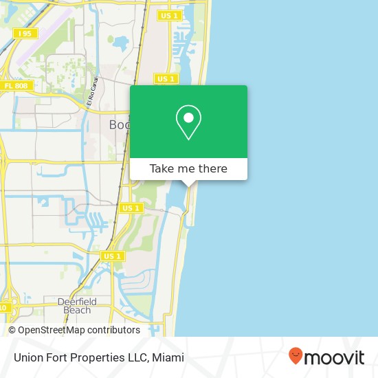 Mapa de Union Fort Properties LLC