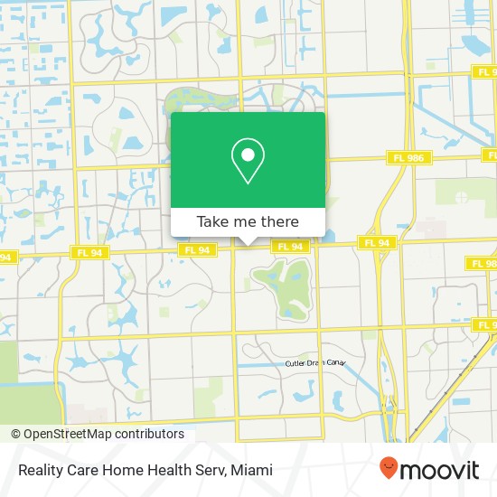 Reality Care Home Health Serv map