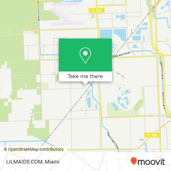 LILMAIDS.COM map