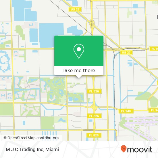 M J C Trading Inc map