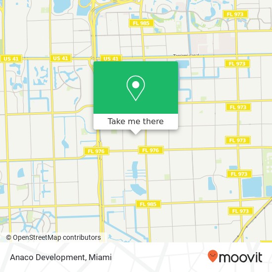 Anaco Development map