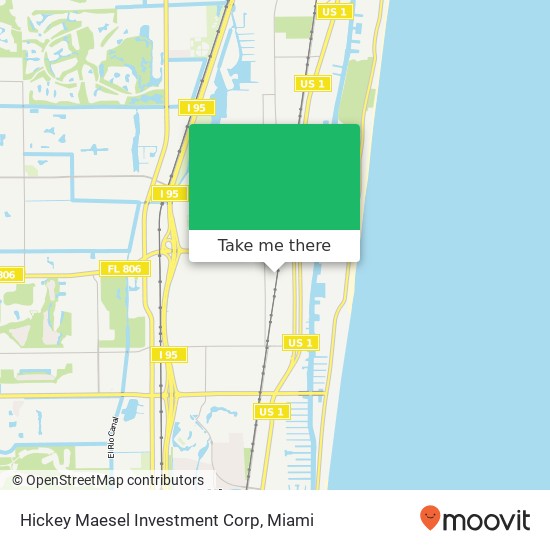 Hickey Maesel Investment Corp map