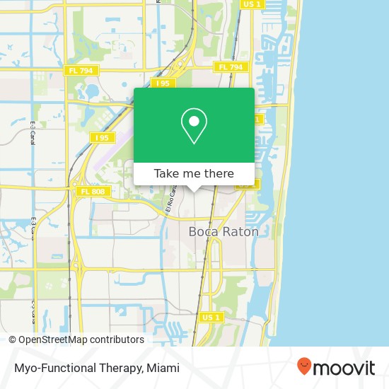 Myo-Functional Therapy map