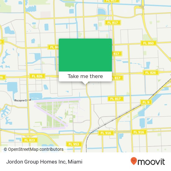 Jordon Group Homes Inc map