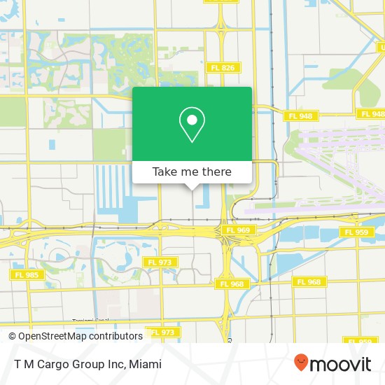 T M Cargo Group Inc map