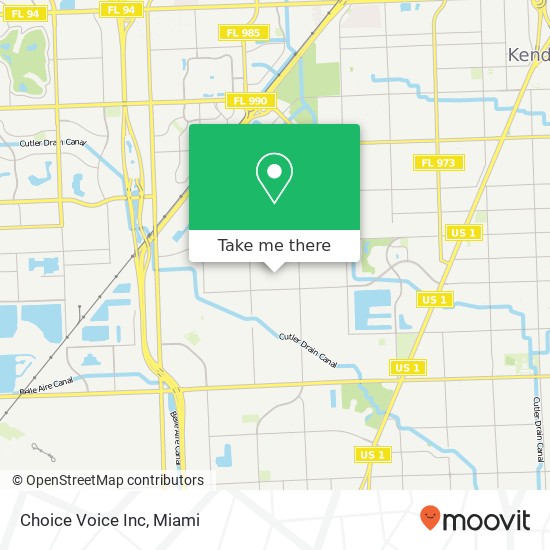 Mapa de Choice Voice Inc