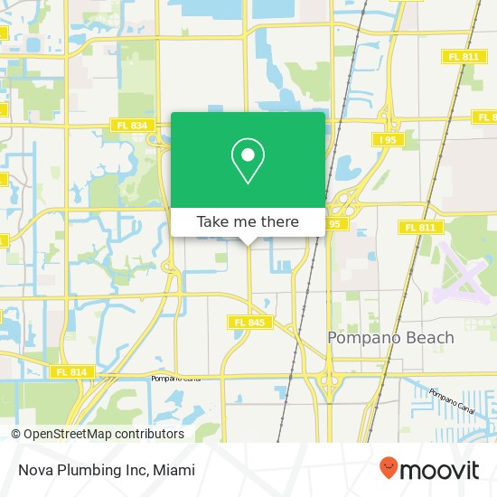 Mapa de Nova Plumbing Inc