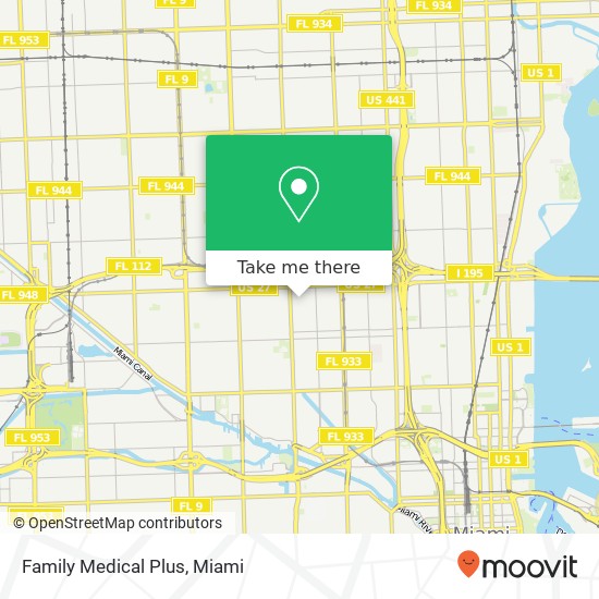 Family Medical Plus map
