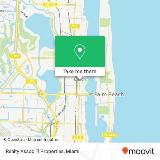 Mapa de Realty Assoc Fl Properties