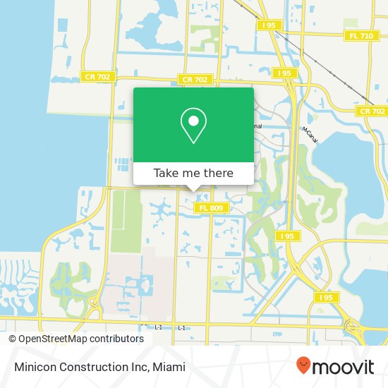 Minicon Construction Inc map