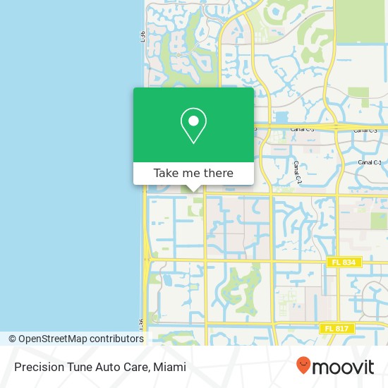 Precision Tune Auto Care map