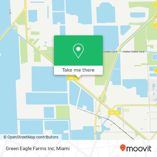 Green Eagle Farms Inc map