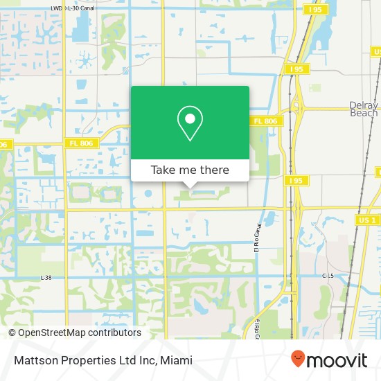 Mattson Properties Ltd Inc map