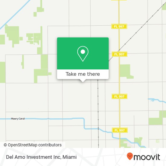 Del Amo Investment Inc map