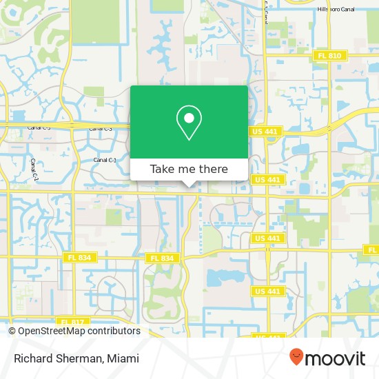 Richard Sherman map