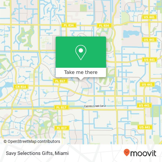 Savy Selections Gifts map