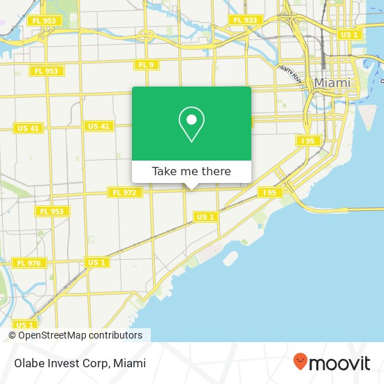 Olabe Invest Corp map