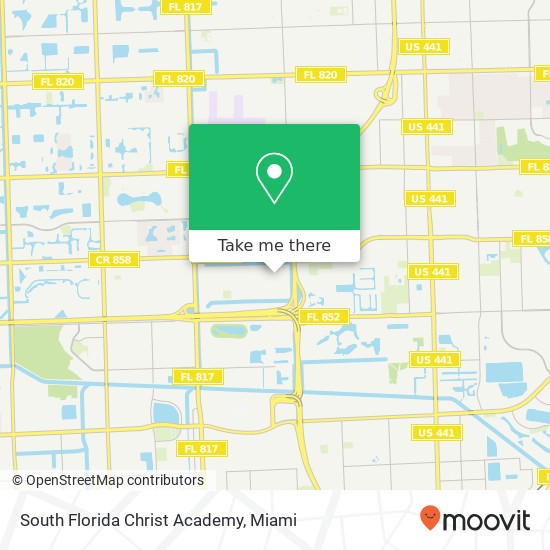 Mapa de South Florida Christ Academy