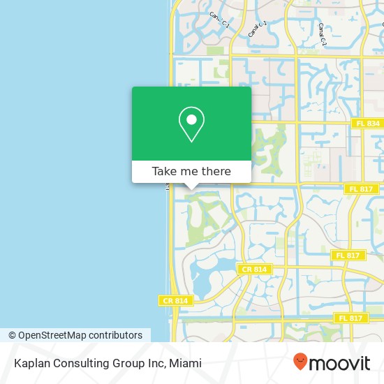 Kaplan Consulting Group Inc map